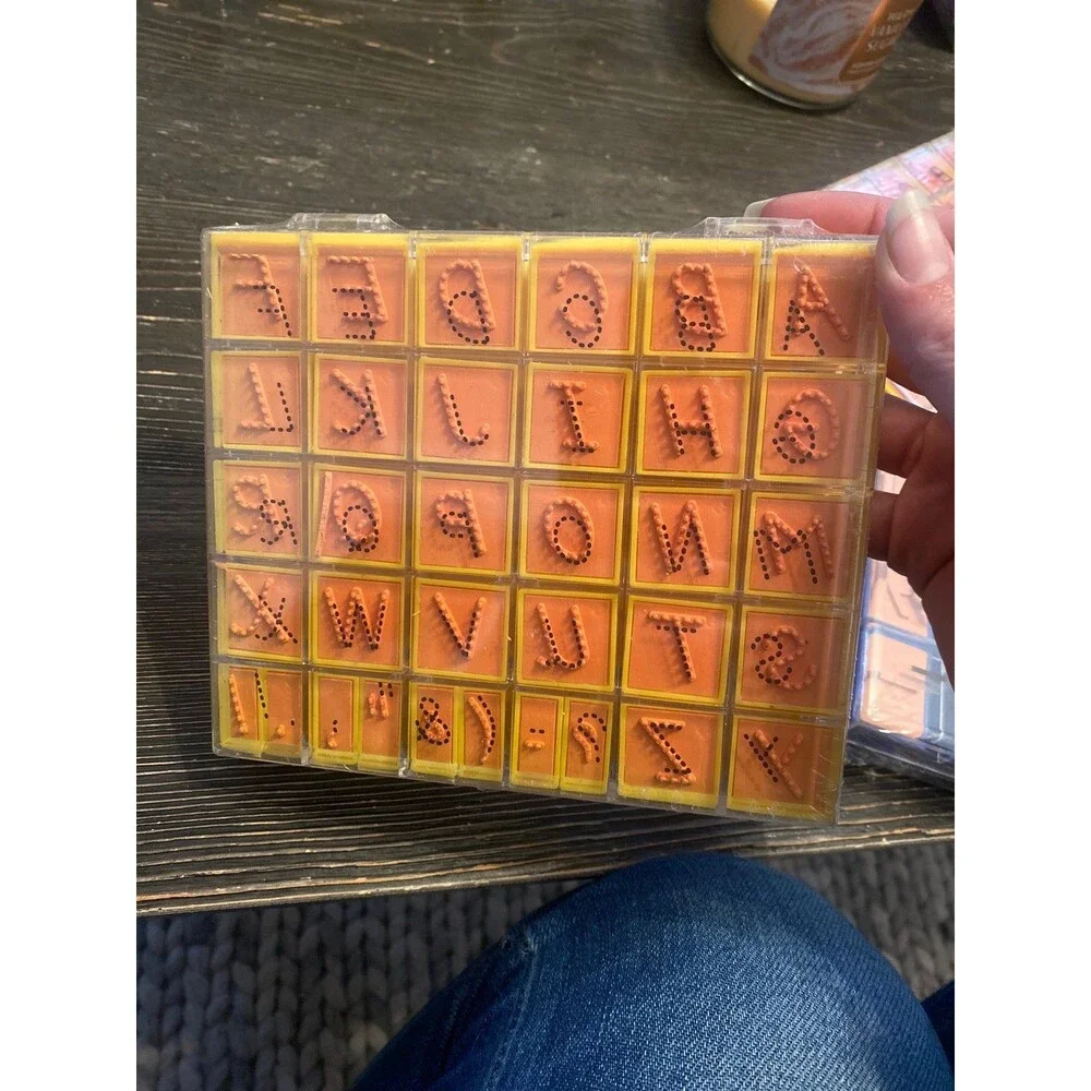 Alphabet and Number stampers